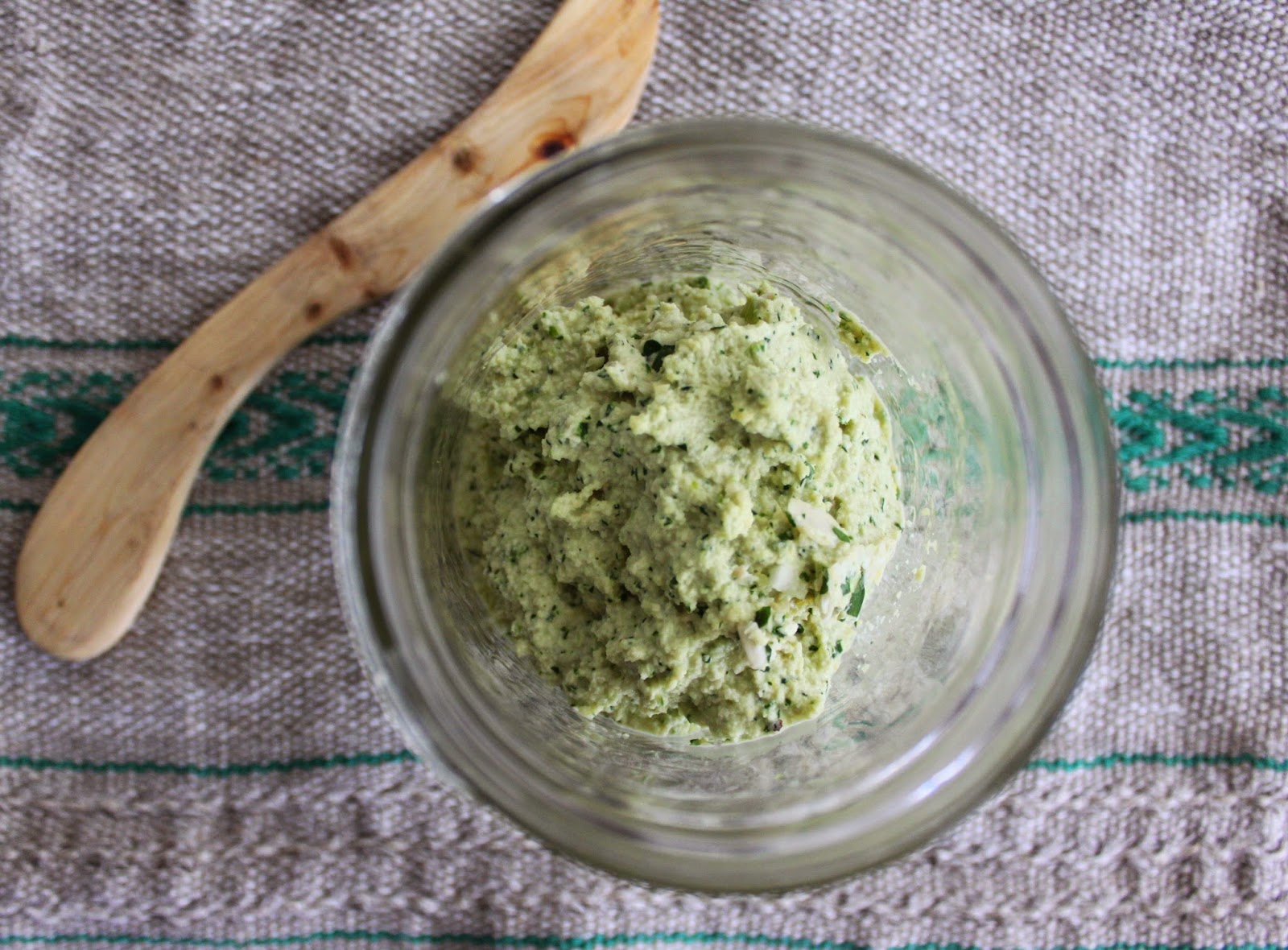 Raw Macadamia herb nut cheese Raw Macadamia herb nut cheese